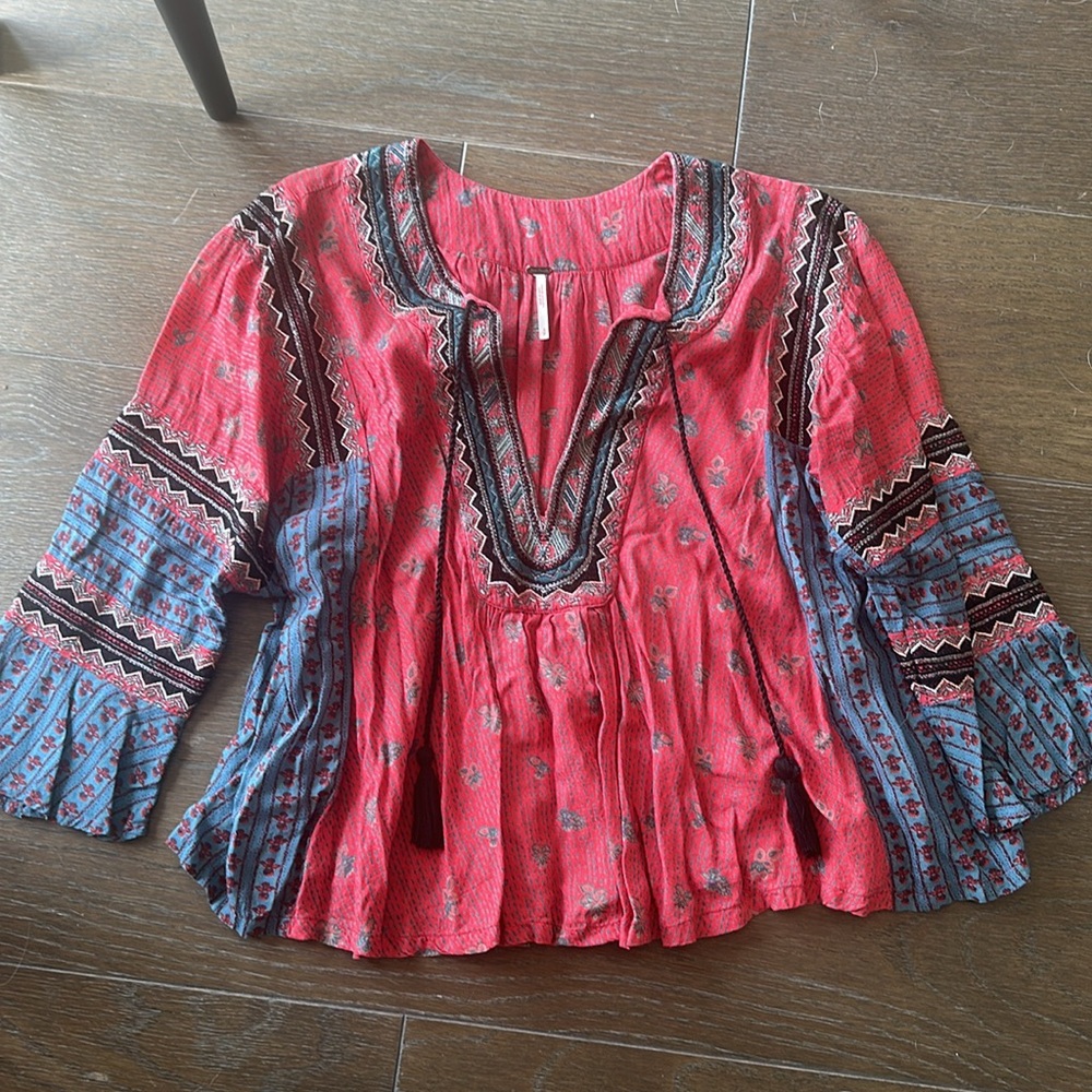 Free People But I Like It Top in Red - Picture 6 of 8